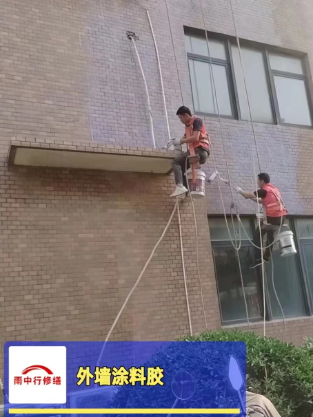 龙子湖外墙防水修缮